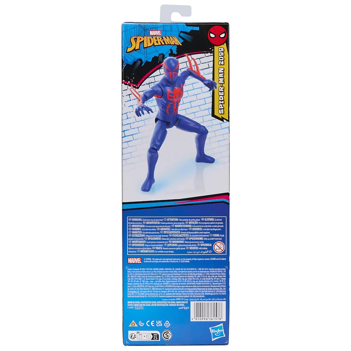 Hasbro Spider-Man 2099 Titan Series figure inspired by Marvel's Miguel O'Hara