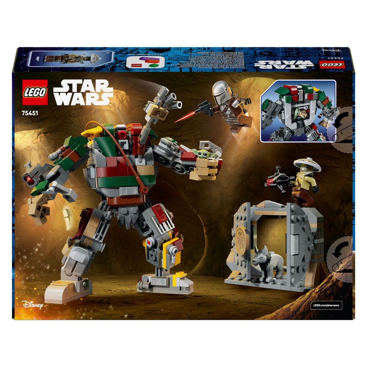 Set LEGO Star Wars Palácio de Hutt com Embo e Keibu