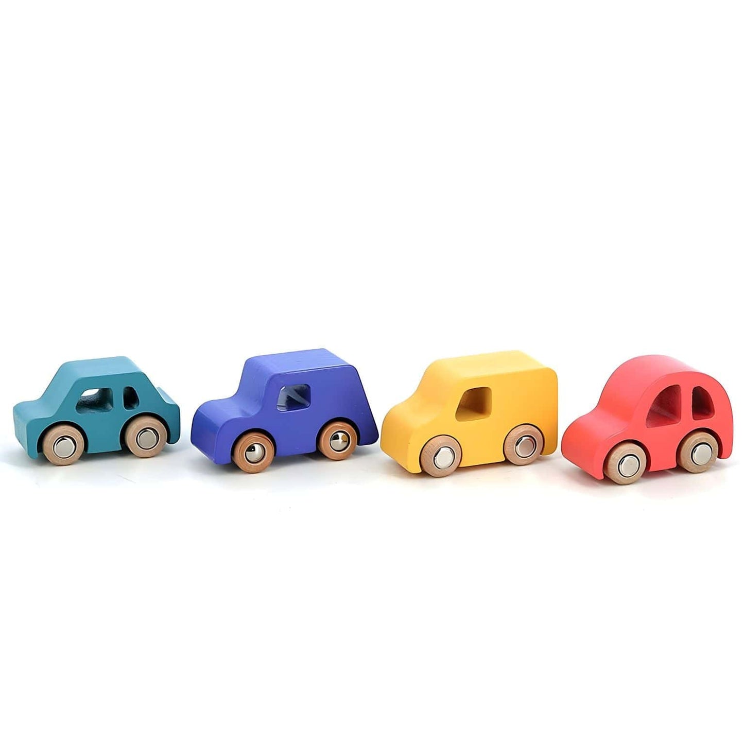 Apresentamos Conjunto de carros em madeira City com o SKU 26237025 recomendado para + 3 anos