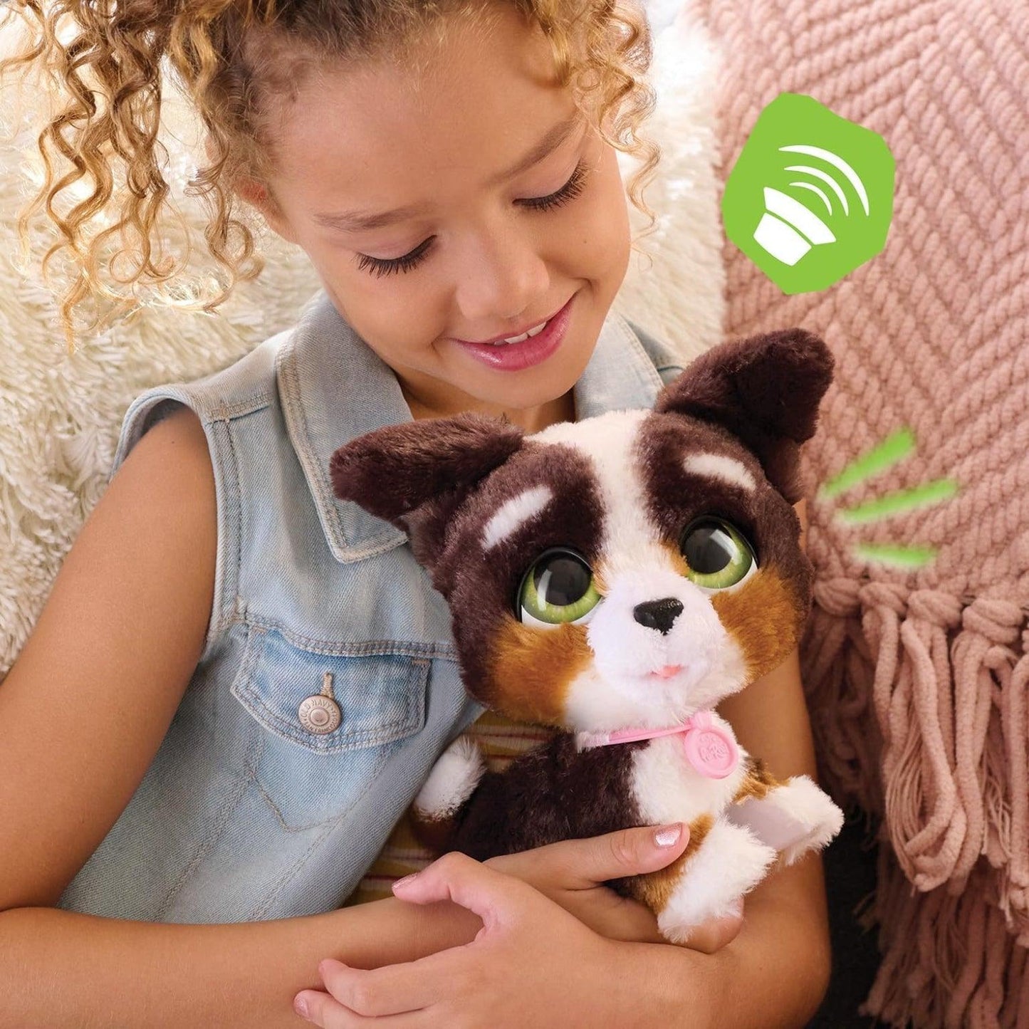 Apresentamos Fur Real Friends Walkalots Bernedoodle com o SKU 858056624 recomendado para + 3 anos