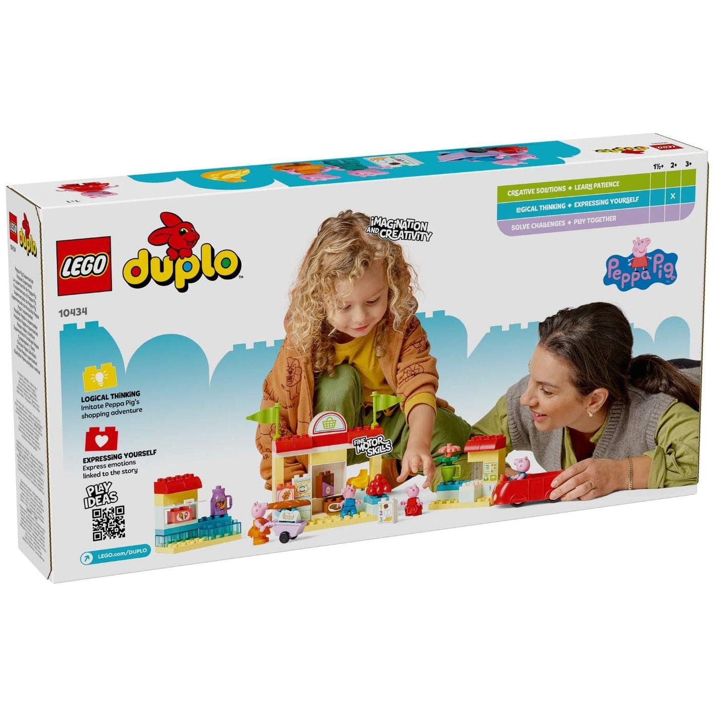Apresentamos Lego Duplo - Supermercado da Porquinha Peppa com o SKU 661043424 recomendado para + 2 anos