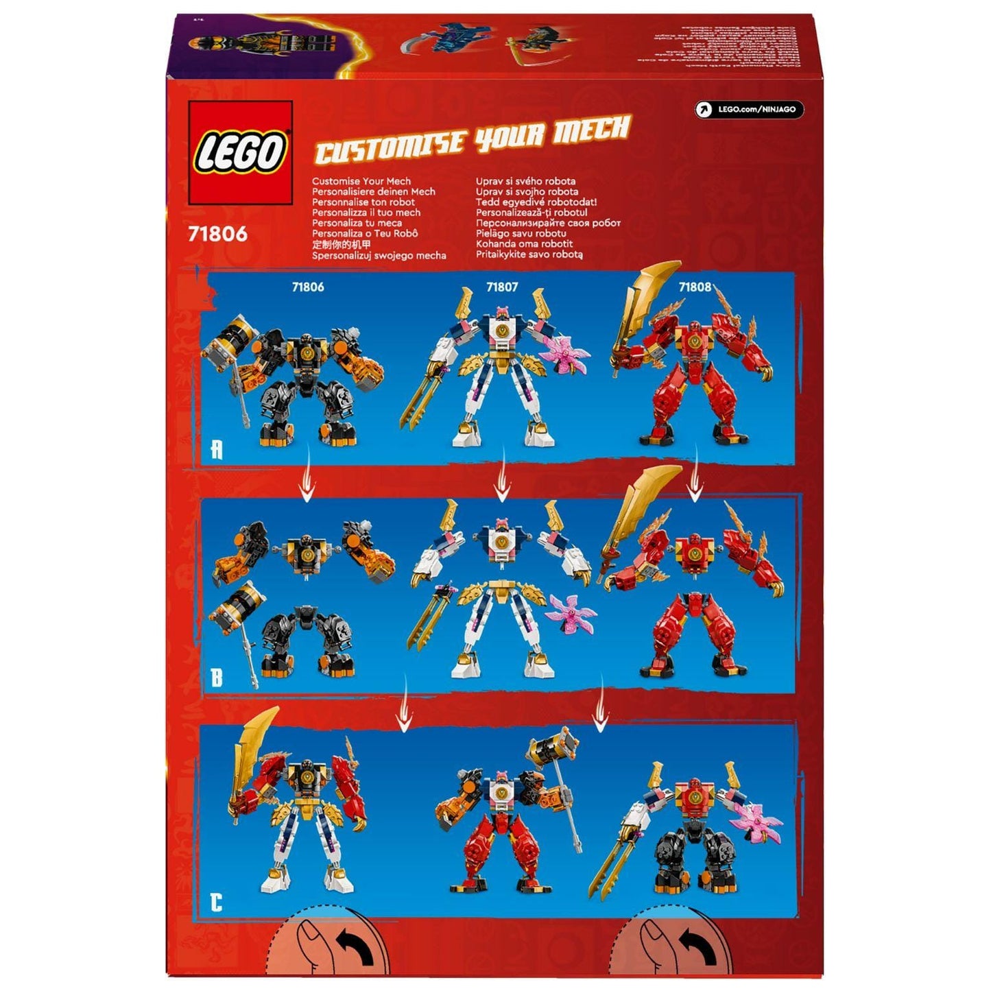 Apresentamos Lego Ninjago - Robô da Terra Elemental do Cole com o SKU 667180625 recomendado para + 7 anos