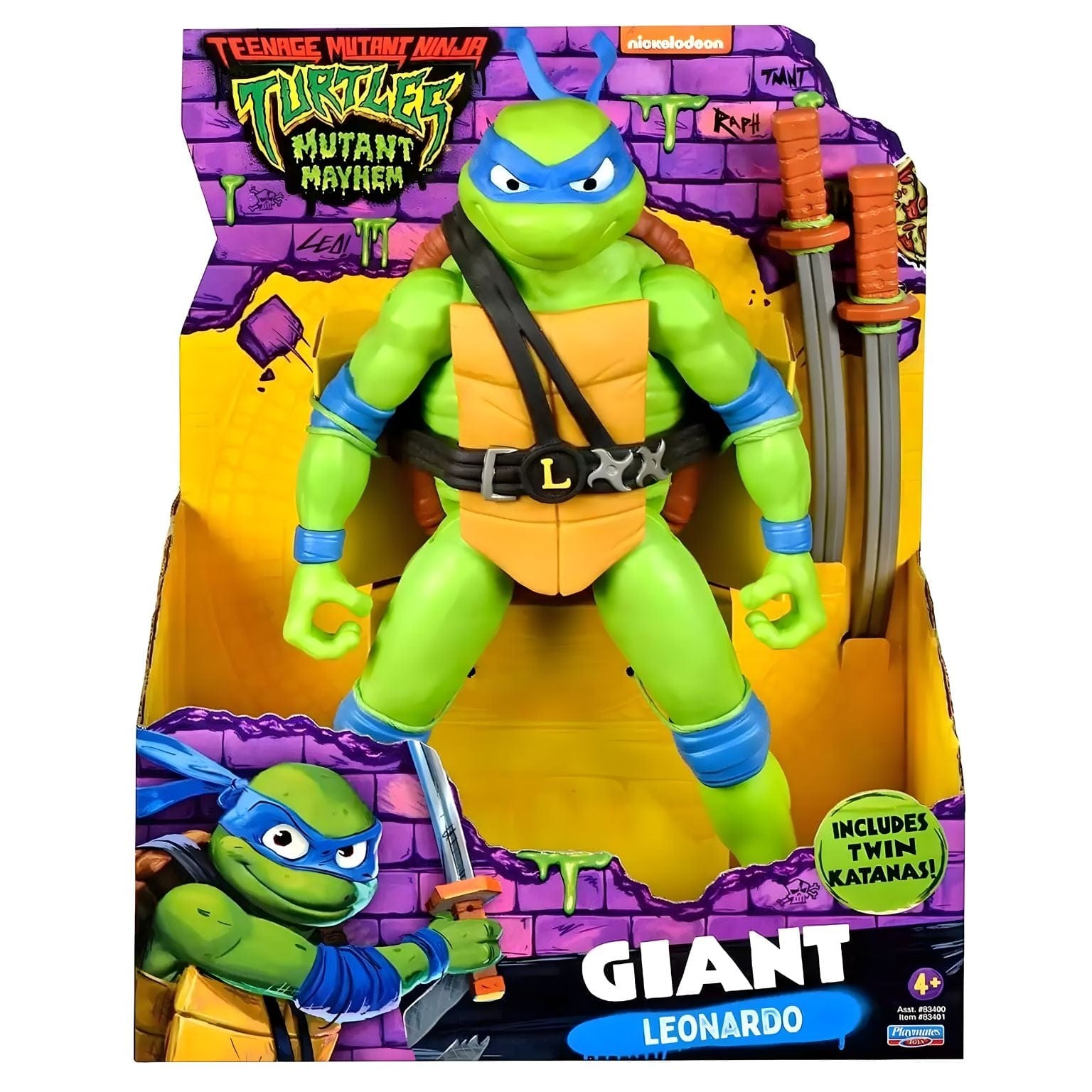 Giant Ninja Turtles - Leonardo: Action and Adventure