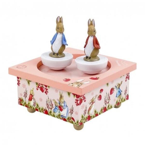 Peter Rabbit Strawberries Musical Jewellery Box