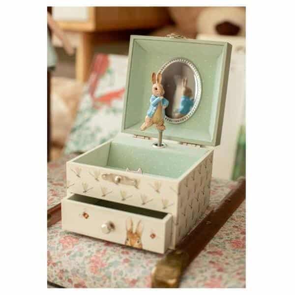 Apresentamos Caixa de Música - Peter Rabbit e a Libélula com o SKU 792086023 recomendado para + 4 anos