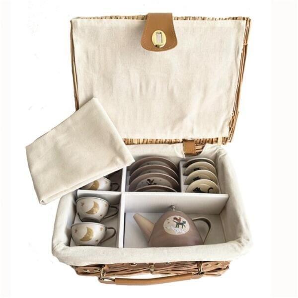 Apresentamos Conjunto de Chá - Músicos de Bremen com o SKU 724005723 recomendado para + 3 anos