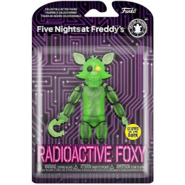 Apresentamos Five Nights at Freddys Radioactive Foxy com o SKU 235968422 recomendado para + 8 anos