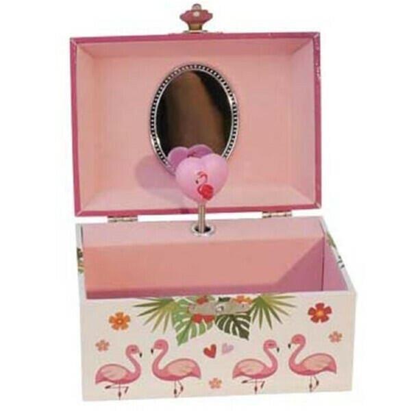 Apresentamos Guarda Jóias Flamingos com o SKU 192219721 recomendado para + 4 anos