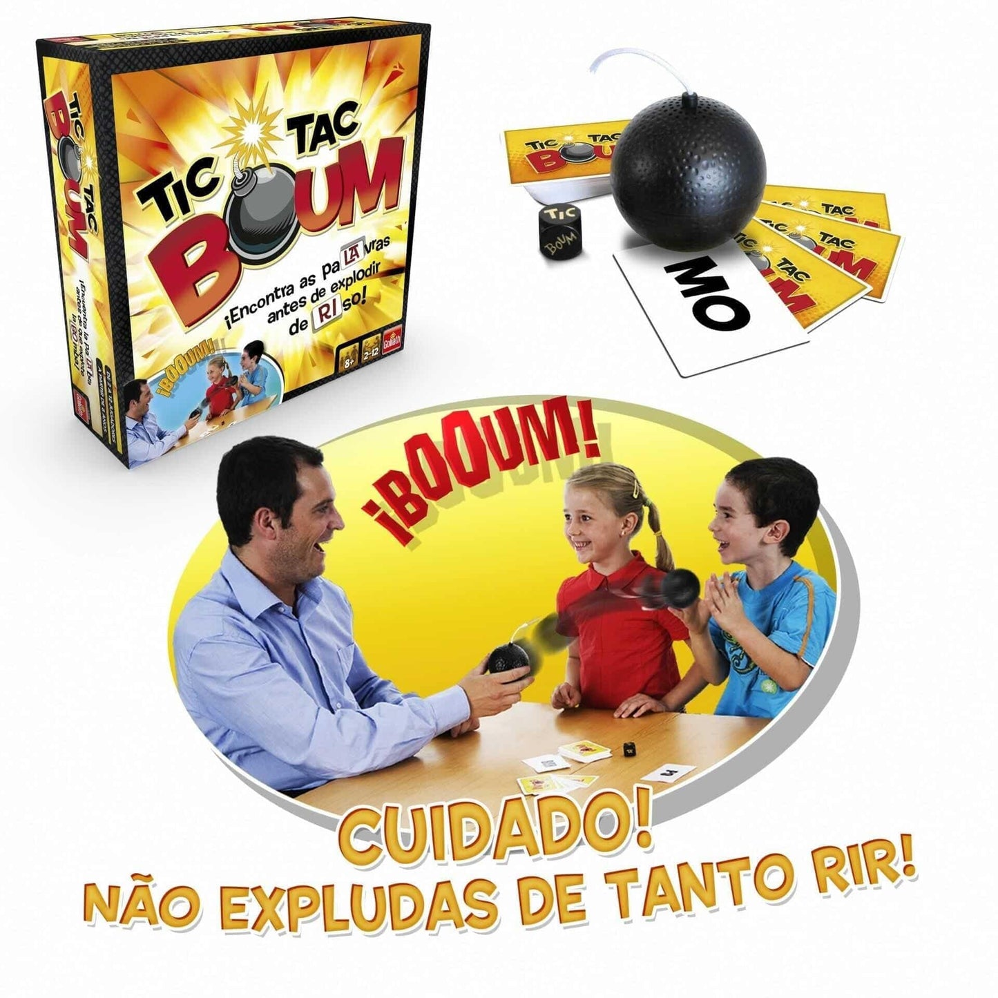 Apresentamos Jogo Tic Tac Boum com o SKU 847048721 recomendado para + 8 anos