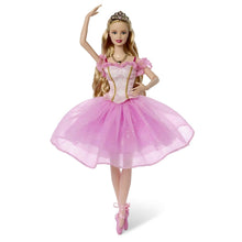 Barbie Signature Clara JJY15 with golden crown and pink ballerina costume inspired by the 2001 film