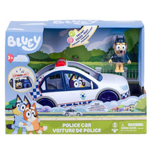 Bluey Carro de Polícia para brincadeiras de missão e resgate