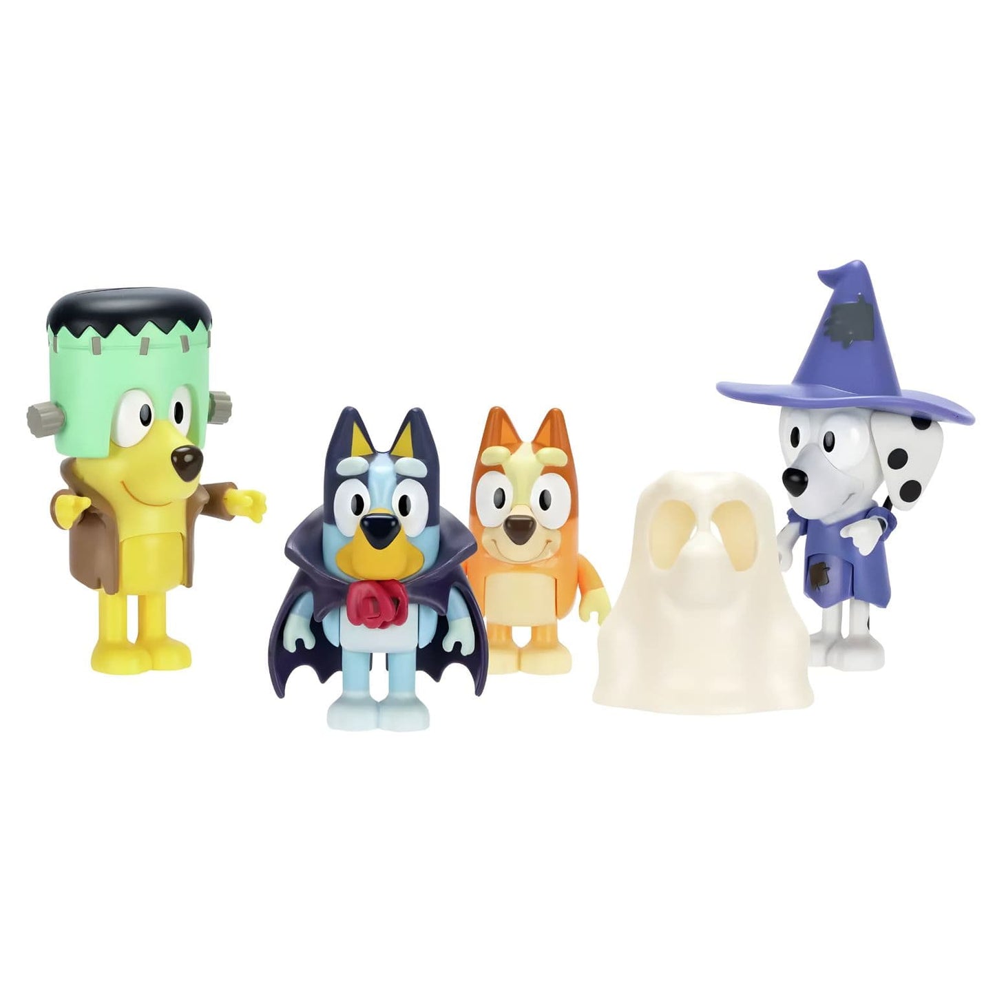 Detalhe do Bluey Dia de Halloween inspirado numa aventura de Halloween
