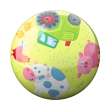 Bola de borracha Animais da Quinta 22 cm vista principal