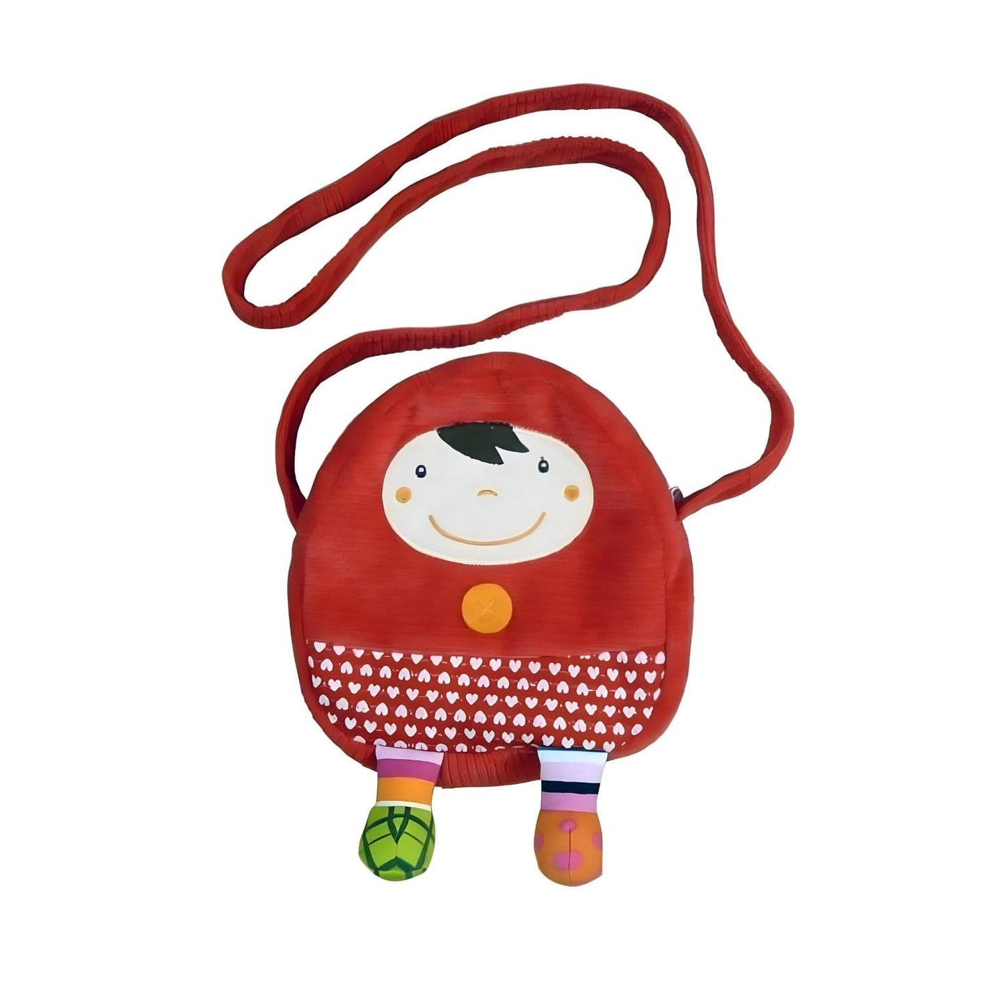 Bolsa infantil Capuchinho Vermelho com ilustração de conto clássico