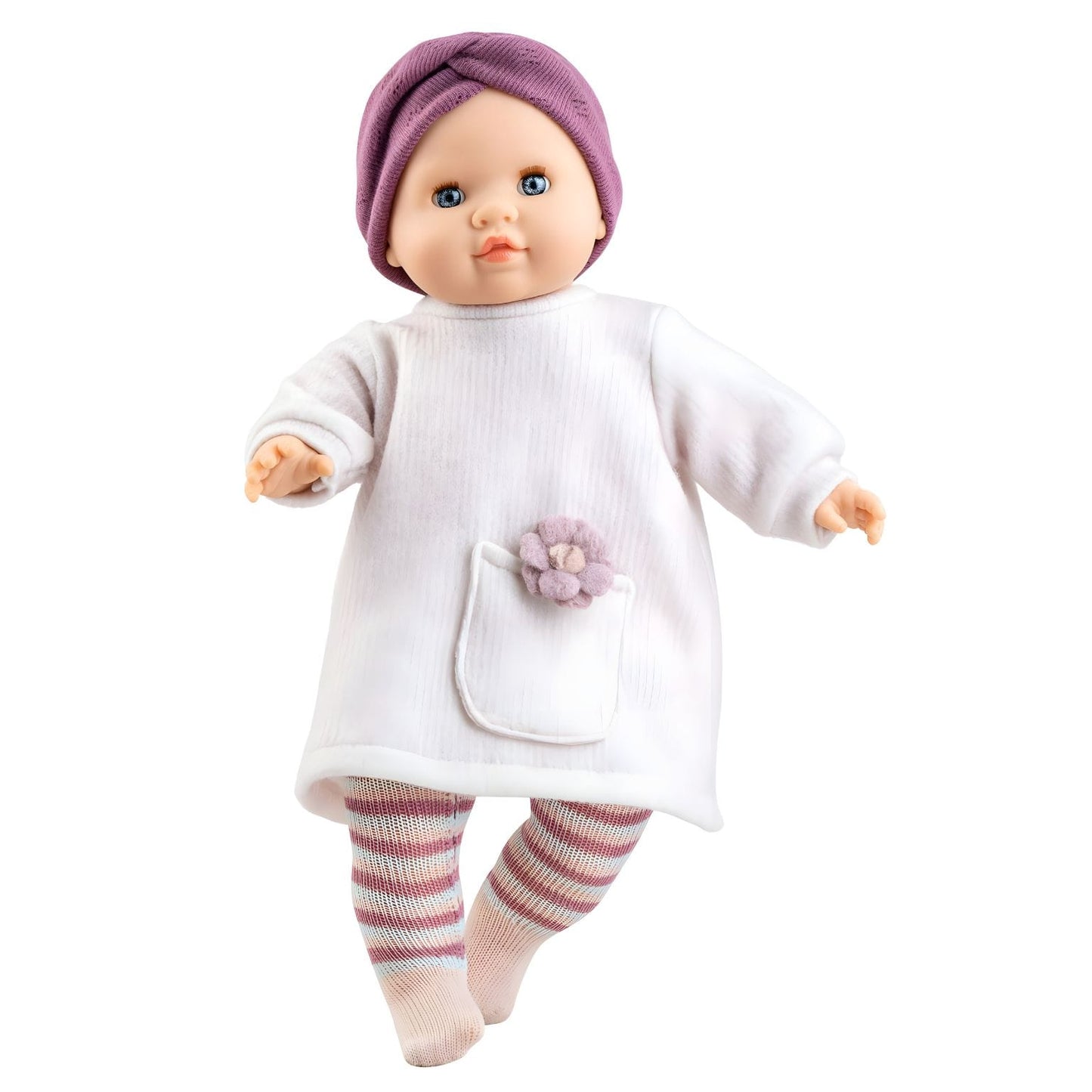Boneca Laya com corpo mole 36 cm para brincadeiras afetivas
