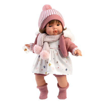 Lola Crying Doll 38 cm with soft outfit and sweet expression