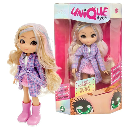Unique Eyes Rebecca doll with long hair