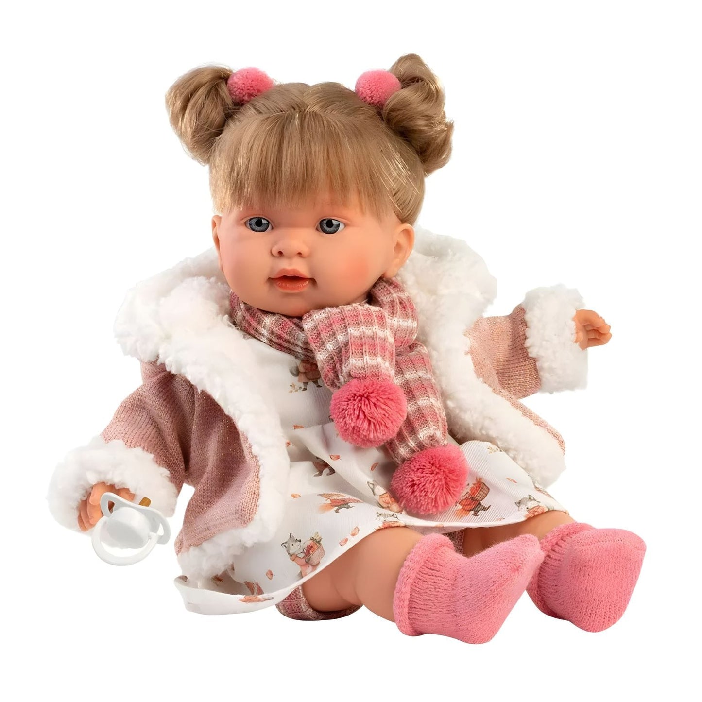 Boneca Alexandra Chorona 42 cm com expressão doce
