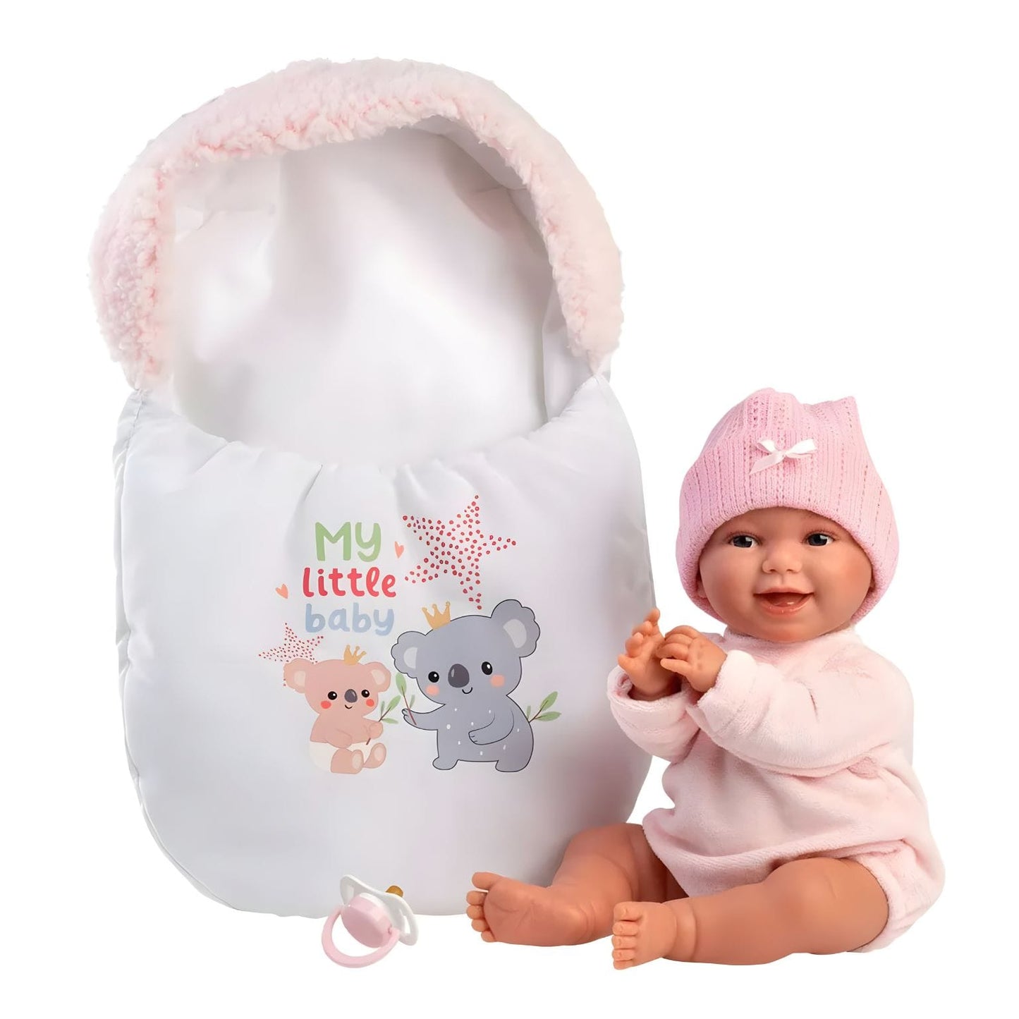 Boneca Chloe Sorrisos 38 cm com expressão sorridente