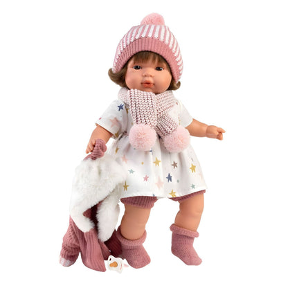Lola Crying baby doll 38 cm for nurturing play and pretend