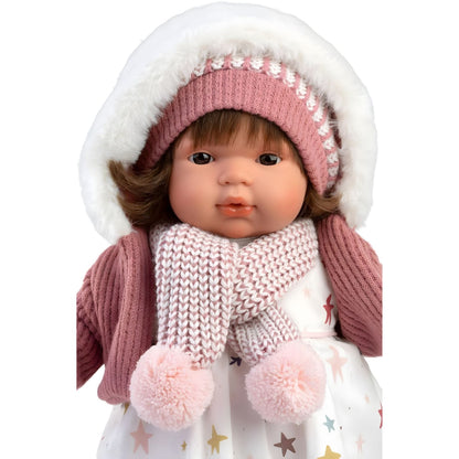 Lola Crying Doll 38 cm presented as an affectionate gift for children