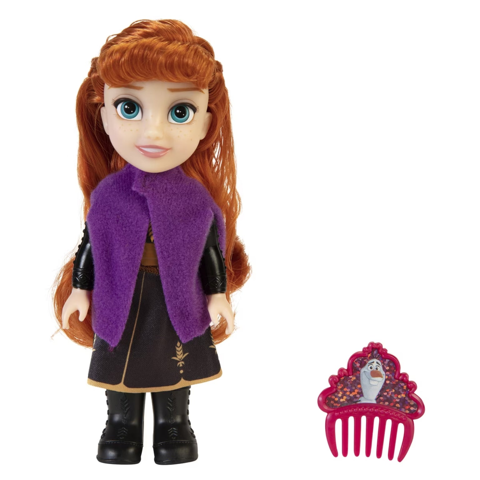 Boneca Princesa Disney – Anna com vestido preto