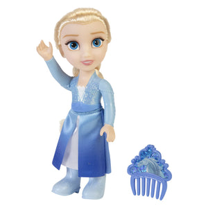 Boneca Princesa Disney – Elsa com vestido azul