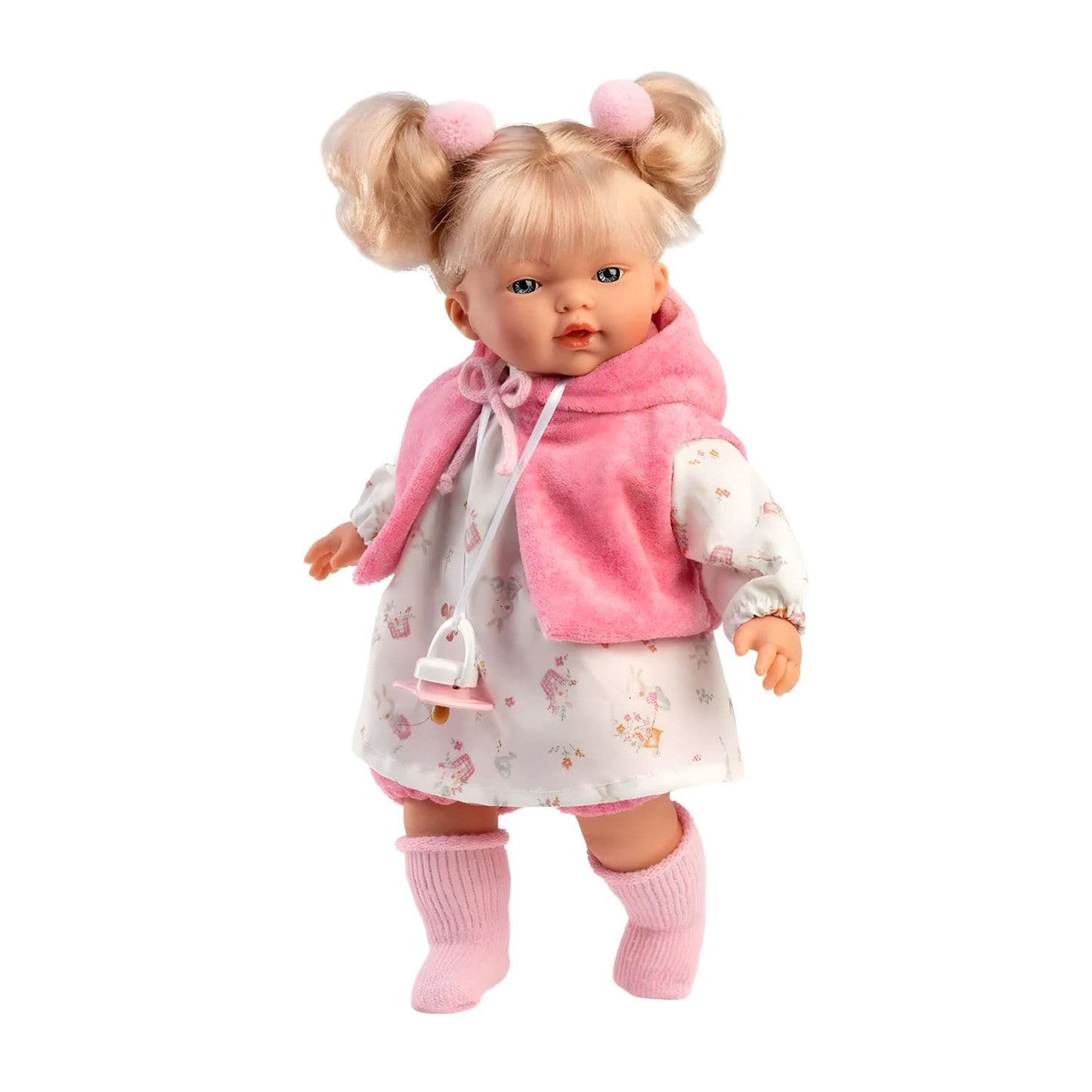 Boneca Roberta Chorona 38 cm com expressão ternurenta