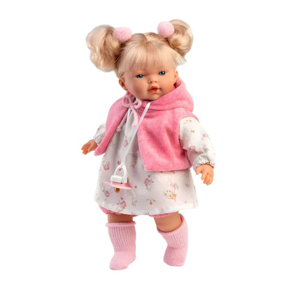 Roberta Crying Doll 38 cm with a tender expression