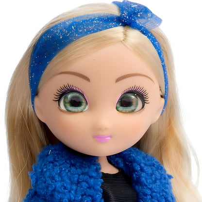 Unique Eyes Amy doll with long blonde hair and boots