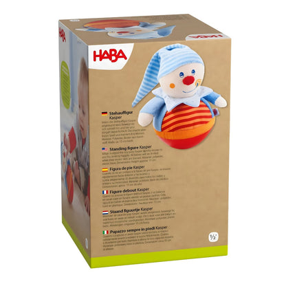 Kasper Roly Poly toy for baby during exploration phase