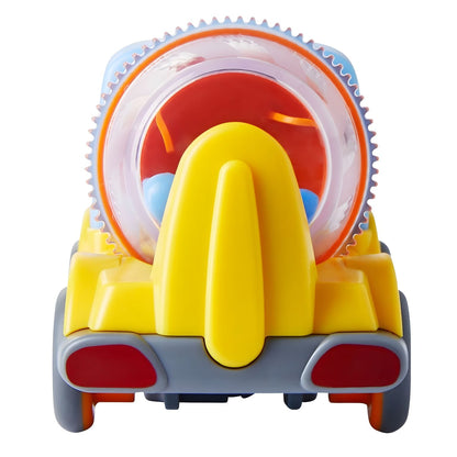 Yellow Friction Cement Mixer Truck in additional image