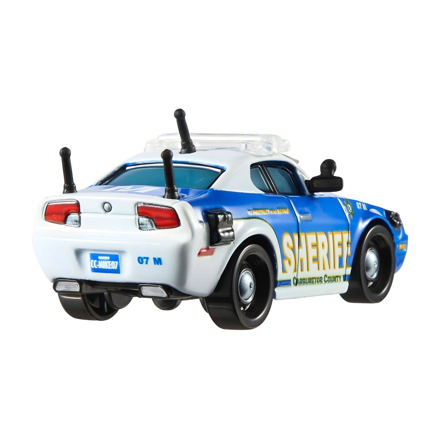Figura Cars Disney Mike 07 para fãs e colecionadores Disney Pixar