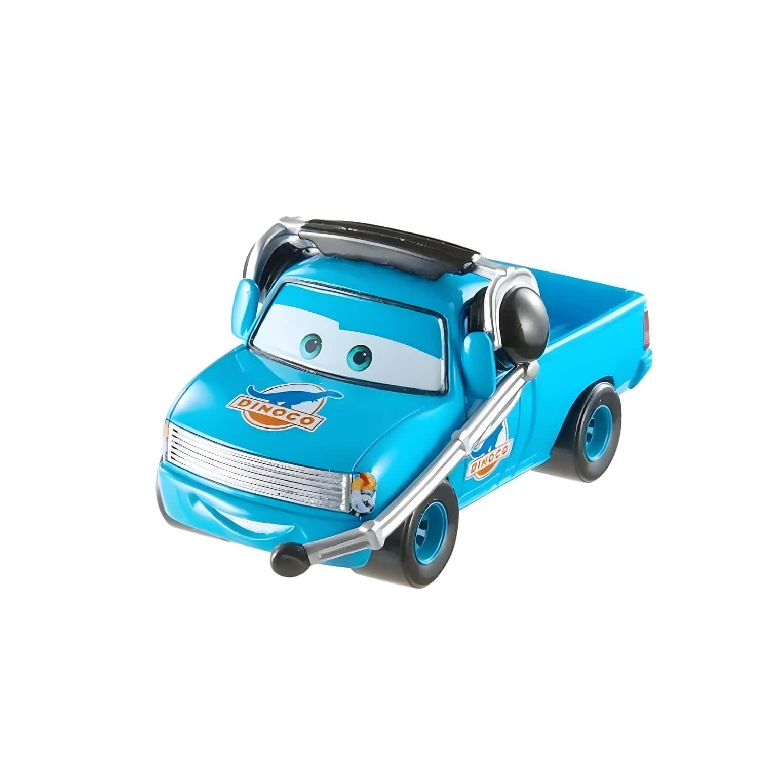 Dupla Dinoco Roger Wheeler e The King inspirada no universo Cars