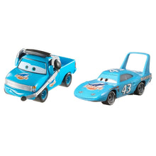 Embalagem Cars Disney Pixar com Roger Wheeler e The King