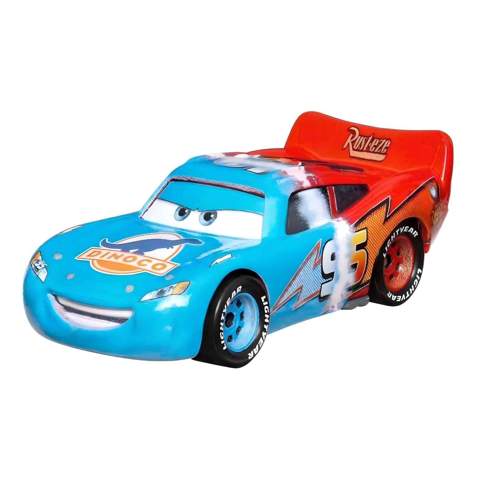 Lightning McQueen transformado para corridas imaginativas Disney Cars