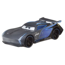 Cars Disney Jackson Storm preto com detalhes azuis inspirado em corridas Disney Pixar Cars