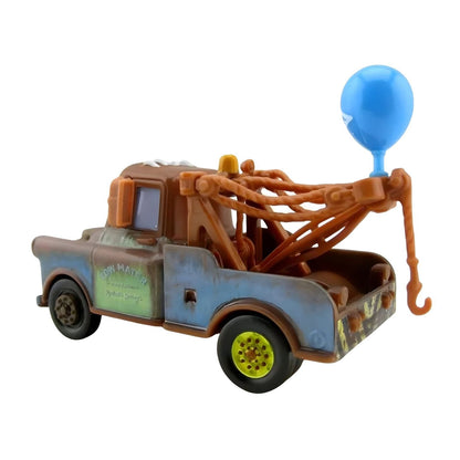 Cars Disney Mater with blue balloon from Disney Pixar Cars Mattel toy