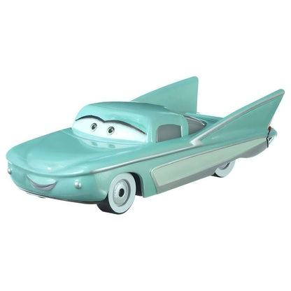 Cars Disney Pixar Flo by Mattel in aquamarine tone inspired by the Cars universe