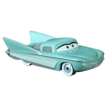 Cars Disney Pixar Flo by Mattel in aquamarine tone inspired by the Cars universe