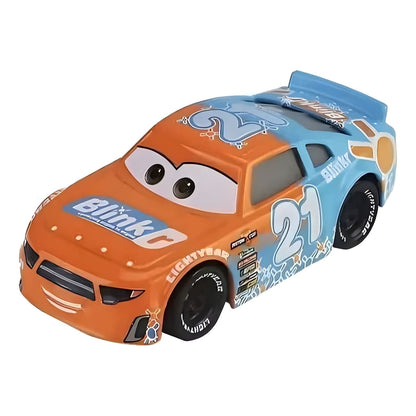 Cars Disney Speedy Comet blue and orange by Mattel