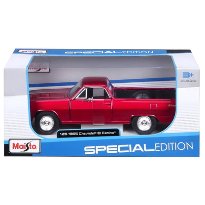 Chevrolet El Camino red 1965 1/24 Maisto classic miniature with functional door