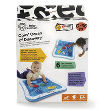 Baby Einstein 12628 water mat with ocean theme and six floating sea creatures
