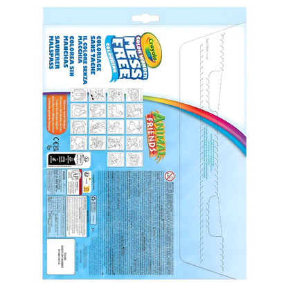 Crayola Color Wonder Farm Animals cover with cow, goat, calf, farm and colored pens