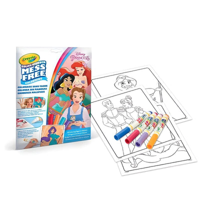 Crayola Mess-Free Color Wonder Disney Princess with coloring pages and Color Wonder markers