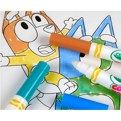 Crayola Mess-Free Color Wonder Bluey with coloring pages and pens for children aged 3 and over