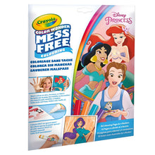 Colorir sem manchas Princesas Disney Crayola com páginas para colorir e marcadores Color Wonder