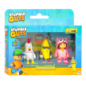 Conjunto 3 figuras Stumble Guys Pack 2