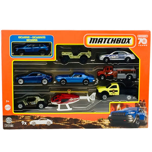 Conjunto Matchbox - Jeep Cherokee Trail Hawk