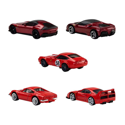 Hot Wheels Ferrari set for car and speed fans
